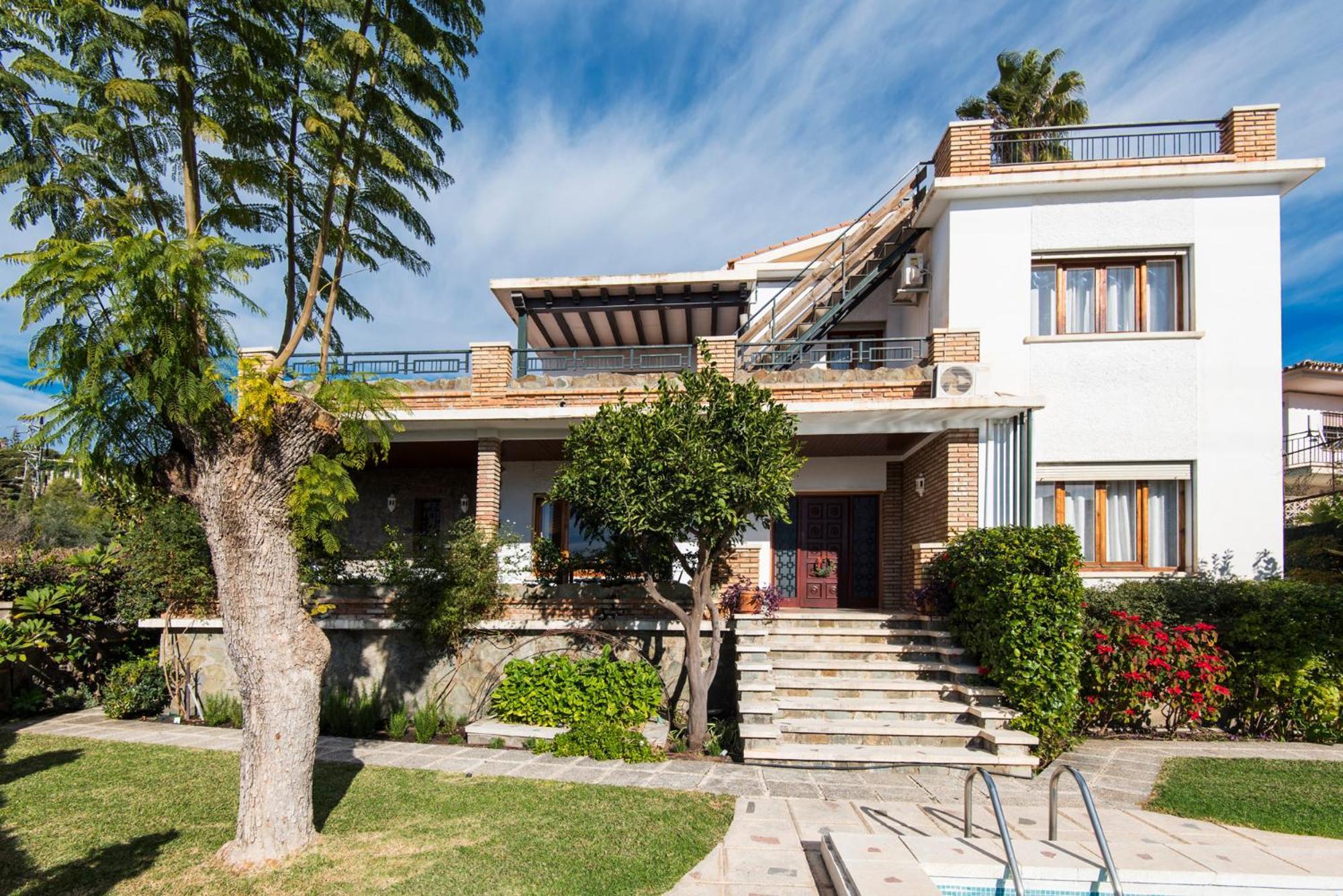 Queen Of The Ocean Villa: Stately Style House With Pool Málaga Exterior foto